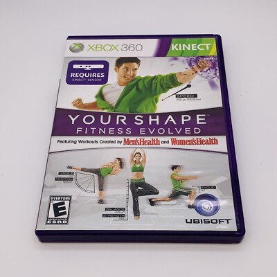 Your Shape: Fitness Evolved Microsoft Xbox 360 Kinect, 2010 - No Manual Tested