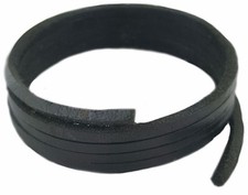 Black Leather Shoe & Boot Laces 160 cm