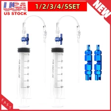 Cycling Syringe Kit, Tubeless Tire Sealant Injector, Valve Core and Removal Tool