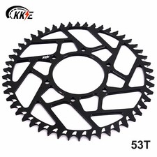 Piñón de cadena trasero para bicicleta eléctrica KKE 53T ajuste SurRon Ultra Bee 2023-2025 negro