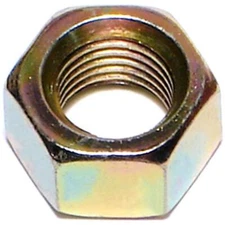 014973261672 Grade 8 Fine Hex Nuts 3/8-24 Piece-20 Yellow