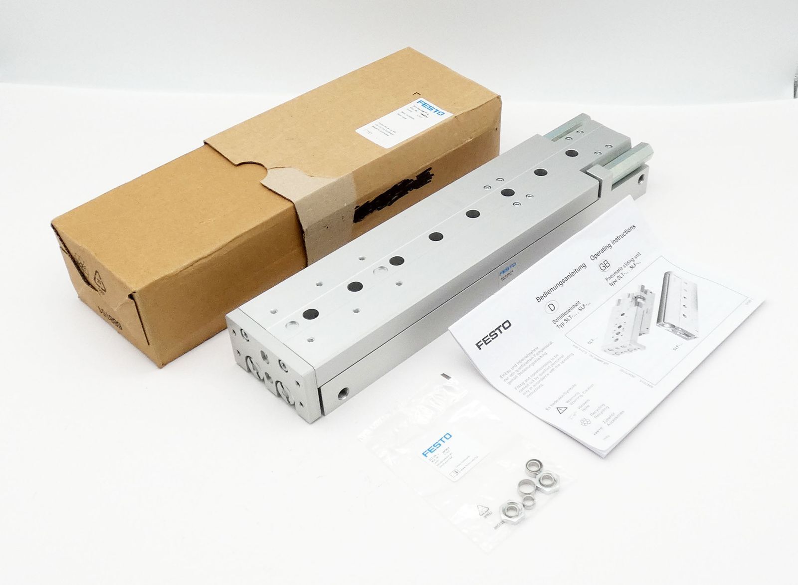 Festo SLT-20-200-P-A SLT20200PA188418 Mini Slide Mini Slide -Unused/Original Box2-