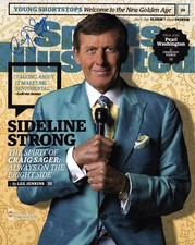 Craig Sager Signed Sports Illustrated 11x14 Photo TNT Basketball Analyst 2 COA