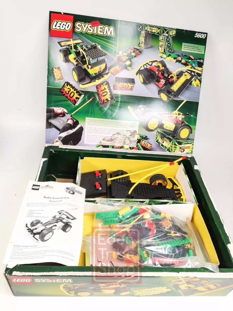 LEGO 5600 Racers RC Yellow Race Car Radio Remote Control From 1998