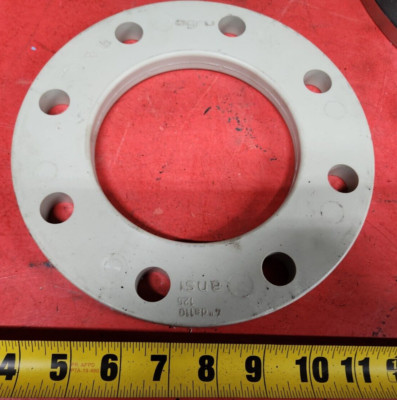 George Fischer Central 4'' Jointing Flat Face Flange Slip On Class 125 8Hole PN10