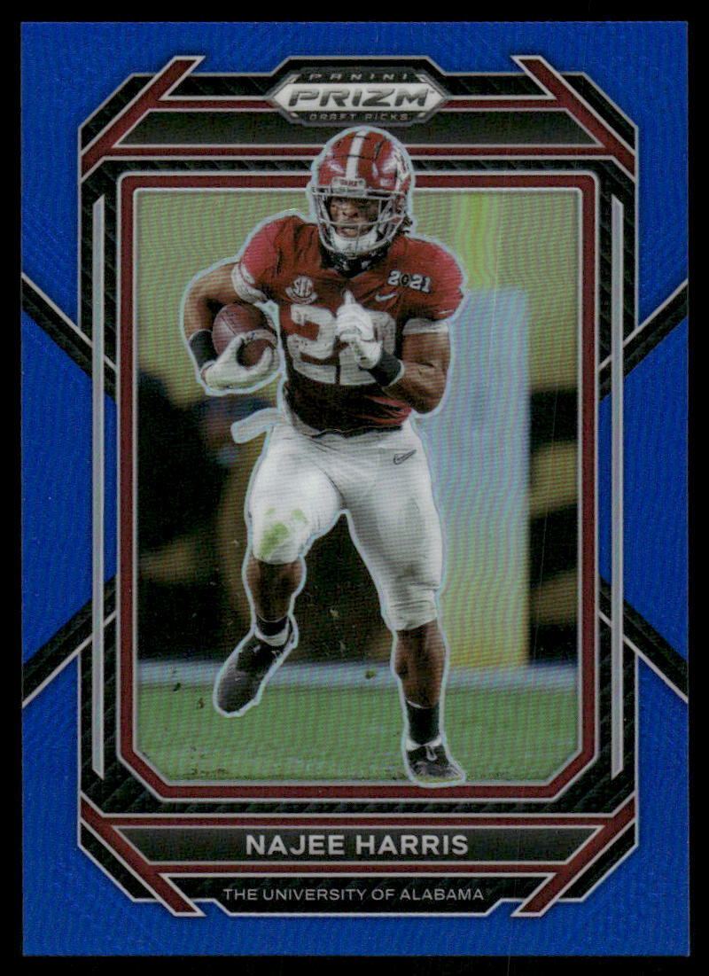 2023 Panini Prizm Draft Picks #79 Najee Harris Prizms Blue #/199