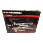 Geawrench 80930 1/4 英寸 & 3/8 英寸 Dr SAE / 公制套筒套装 6 和 12 件