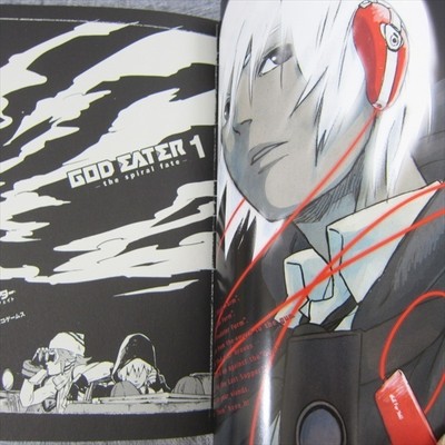 GOD EATER Spiral Fate Comic Compete Set 1&2 ROKURO SAITO PSP Fan