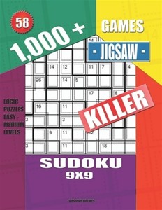 1000 games jigsaw killer sudoku 9x9 logic puzzles easy