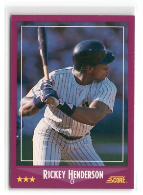 1988 Score Baseball (#1-220) - Pick a Card - Complete Your Set - 40% off 4+