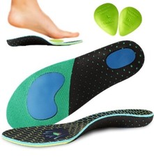 Orthotic Shoe Insoles Inserts Flat Feet High Arch Support Plantar Fasciitis Sz 6