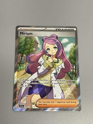 Miriam Pokemon TCG Scarlet & Violet 238/198 Secret Double Rare Full Art  Holo | eBay