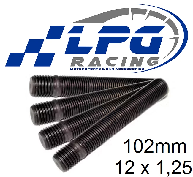 Serie 4 Colonnette SPARCO 249125100 per Distanziali LUNGHE 102mm M12 Passo 1,25  - Imagen 2 de 3