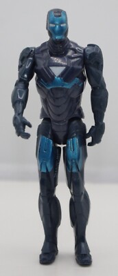Iron Man 4 inch Action Figure Blue Hydro Shock from Marvel's Iron Man 3