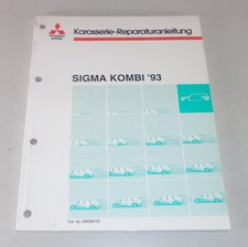Workshop Manual Mitsubishi Sigma Station Wagon Body From Year 1993