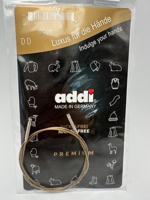 addi click basic Seil für Rundstricknadeln Länge 80 cm