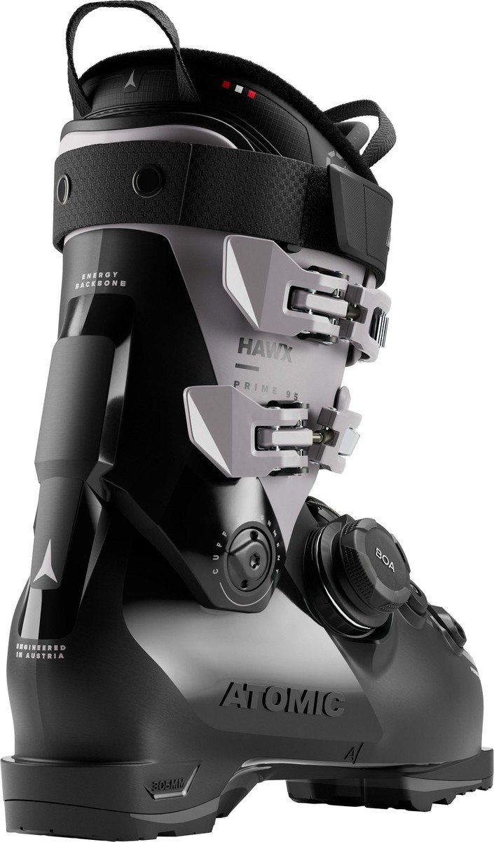 Atomic Hawx Prime 95 BOA Women's Ski Boots, Black/Dust, W25/25.5