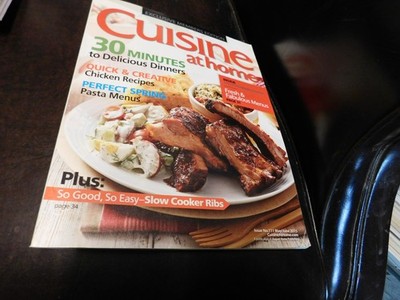 Cuisine At Home Magazine May June 2015