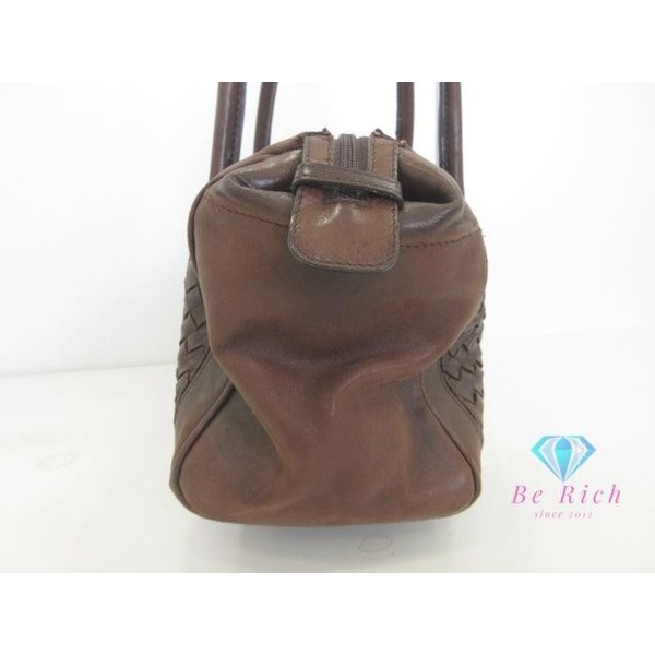 BOTTEGA VENETA Intrecciato Boston Shoulder Handbag