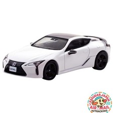 CARNEL 1/64 Lexus LC500 AVIATION 2021 White Nova GFlake Model CN640043 fm Japan