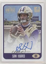 2021 Onyx Vintage College Auto Blue Ink /400 Sam Huard #CASA Auto 1p5