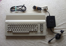 Commodore 64 c, PSU &  RF TV Cable. Re-capped, cleaned and tested.