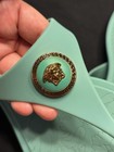 Versace Women’s Green Medusa Logo Thong Flip Flop Sandals Rubber Upper Size 9 — photo 3