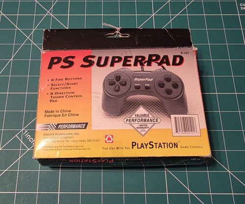Superpad: Playstation Controller (NEW IN BOX) Retro Game Controller - Picture 3 of 3