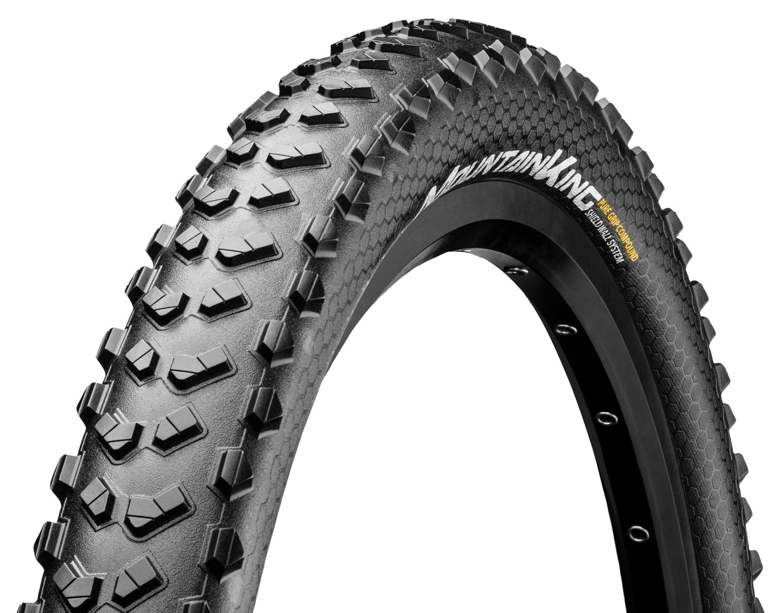 Continental Mountain King 29 x 2.3 MTB Folding Bike Tire Bla