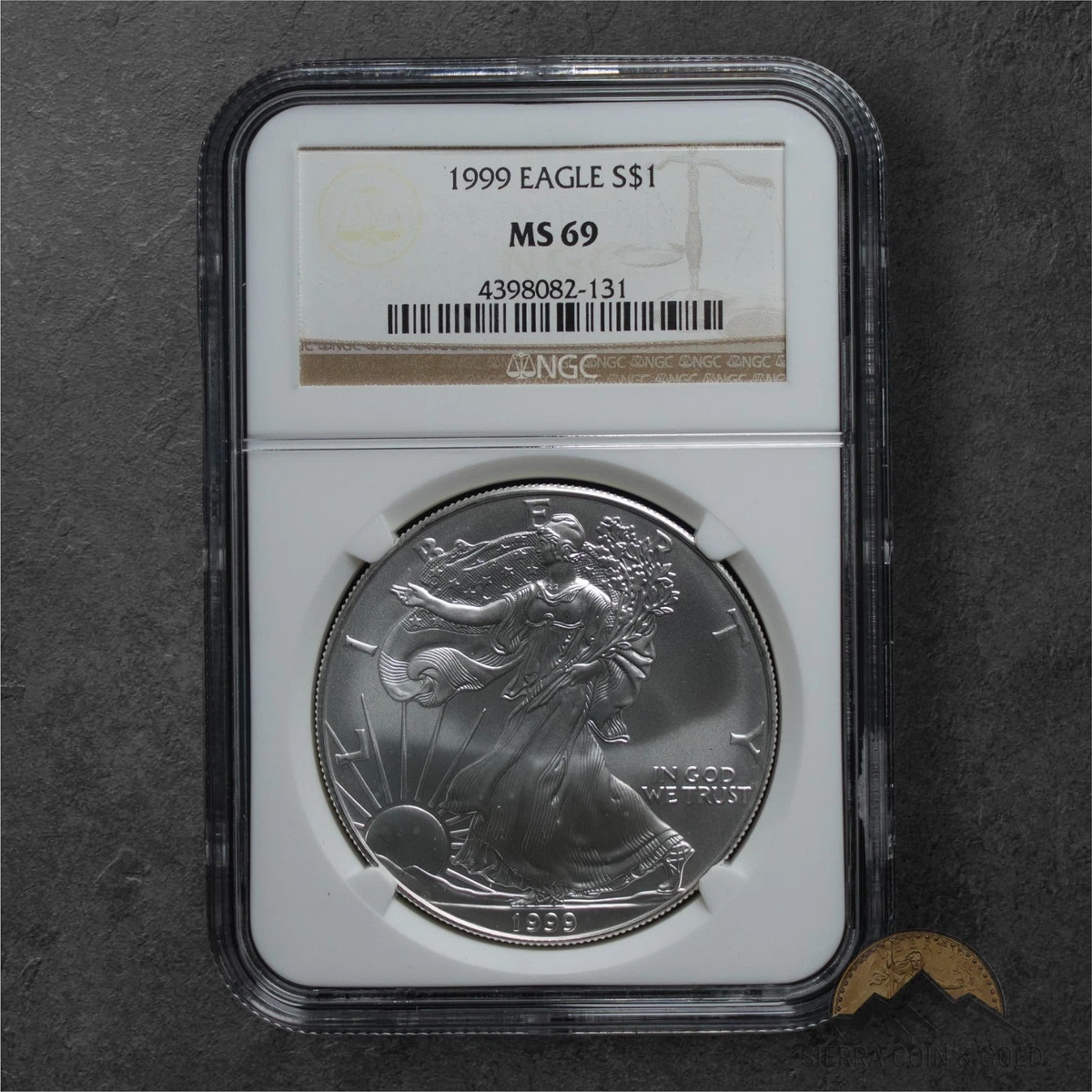 American Eagle MS 69 Graded 1999 Silver Bullion Coins for sale | eBay