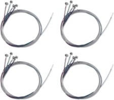 4 Set Violin Strings Full Size 4/4, Universal Steel Core Strings G-D-A-E with Ni