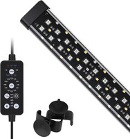 Aquarium LED Beleuchtung 11W Full Spectrum Mit Timer 9 Farben 31-58Cm Tank