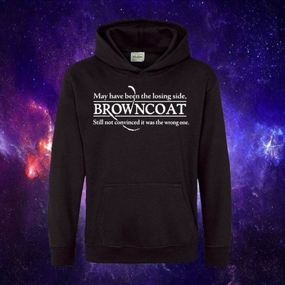 Browncoat Serenity Firefly TV Show ScFi inspiriert Erwachsene/Kinder Unisex KAPUZE HOODIE