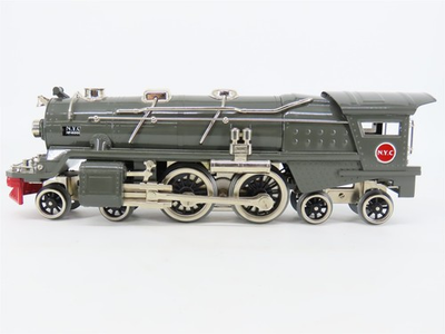 #ad Standard Gauge MTH Tinplate NYC New York Central 4 4 4 Steam #400E w Sound $499.95