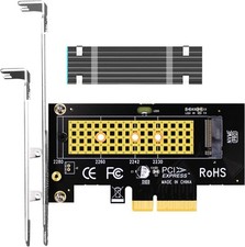 GLOTRENDS PA09-HS M.2 NVMe to PCIe 4.0 X4 Adapter with M.2...