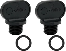 2Pcs SPX4000FG Drain Plug Parts with O-Rings, for Select Pool Pump and Black 