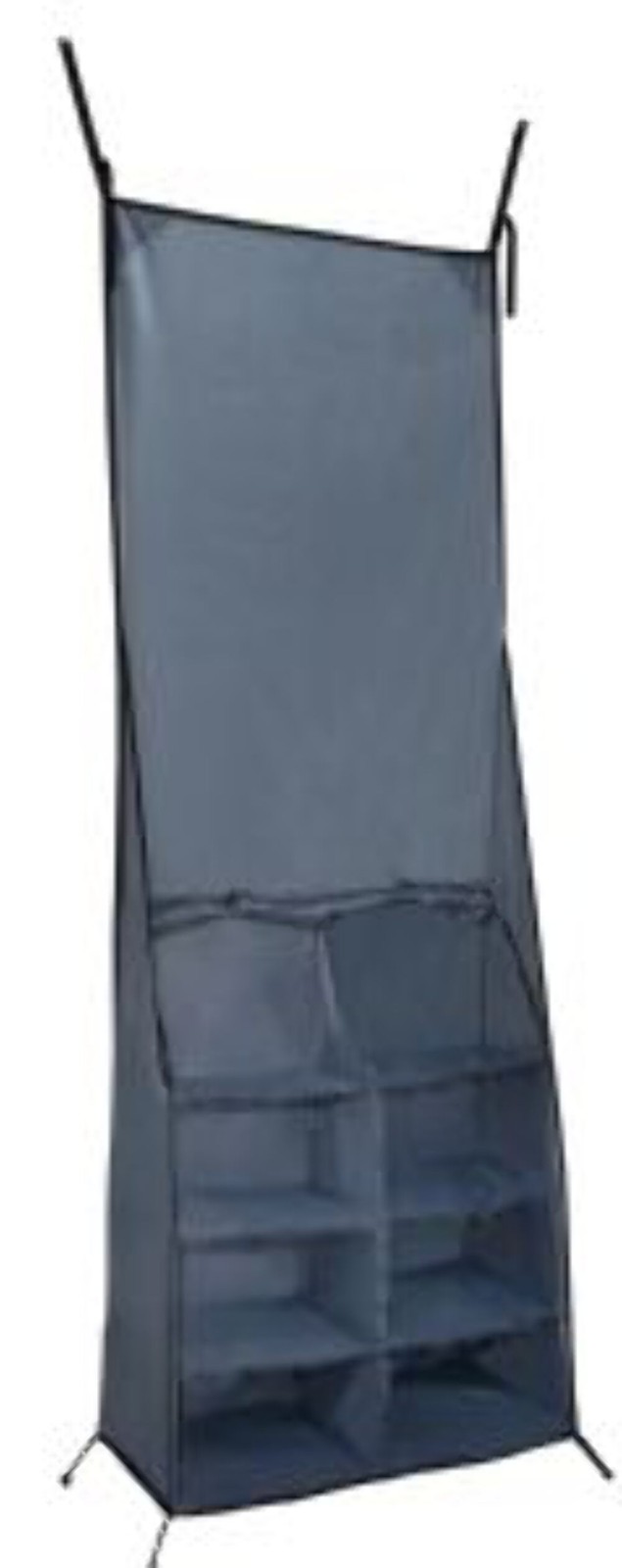 Via Mondo Shelved Hanging Organiser 8 Compartments