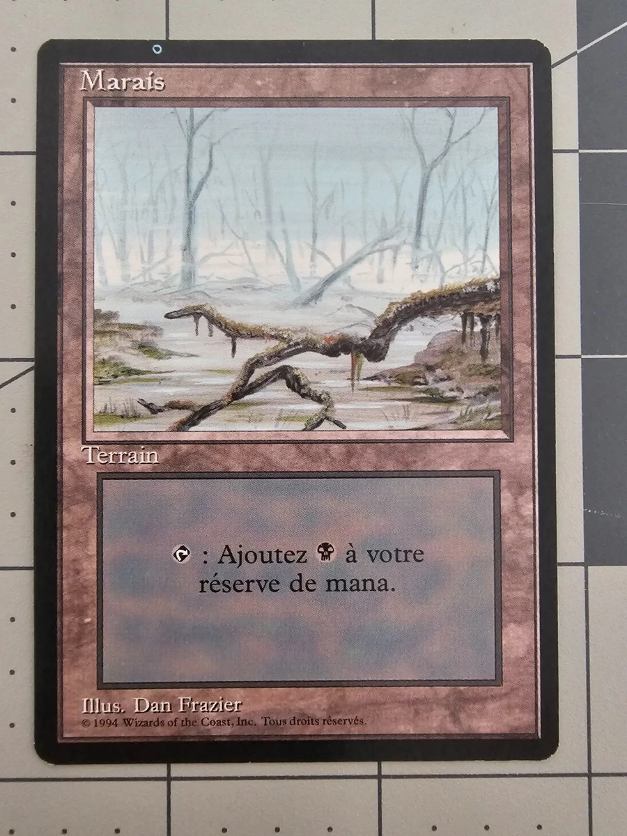 Magic: The Gathering Trading Card Games in French Individual Black