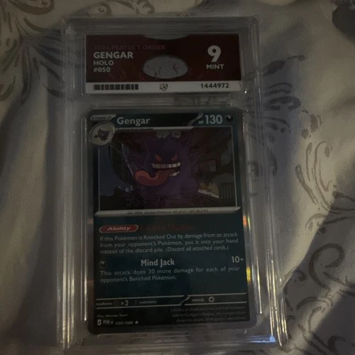 Ace Grading 9 Gengar Holo 050/088 2026 Perfect Order English