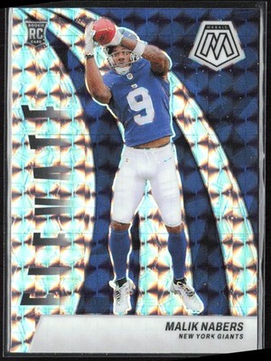 2024 Panini Mosaic #3 Malik Nabers Elevate Mosaic