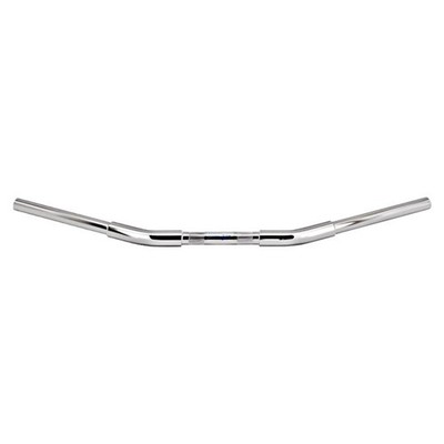 Fehling Fat Flyerbar Lenker 82cm breit Chrom f. Harley-Davidson m. E-Gas u. TÜV!