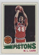 1977-78 Topps White Back ML Carr #47 1e5k