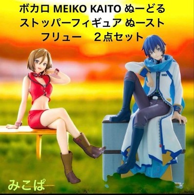 Hatsune Miku Noodle Stopper Figure KAITO MEIKO Set of 2 | eBay