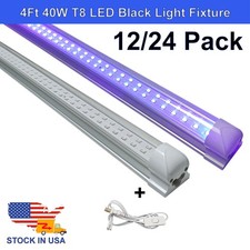 4 Ft UV Led Black Light Bar to Creat Dramatic Atmosphere in KTV Room Bar Party