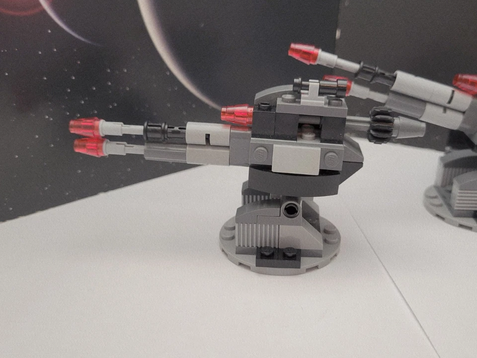 Lego Star Wars 75034 Imperial Gunner Lot Of 2 No Minifigures  - Image 4 of 4