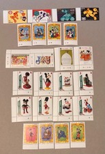 681. Disney 5 pcs MNH Mickey Mouse Toys Characters Cartoons Animation