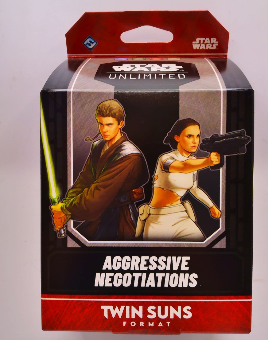 Star Wars: Unlimited Twin Suns Format TCG: Aggressive Negotiations Deck