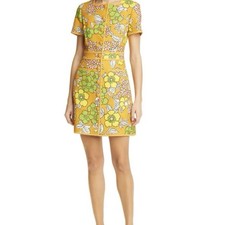 Tory Burch Women's Floral Dress Womens Size 10