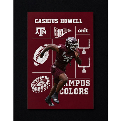 Onit Athlete 2025 Campus Colors Cashius Howell Texas A&M Aggies CC-2