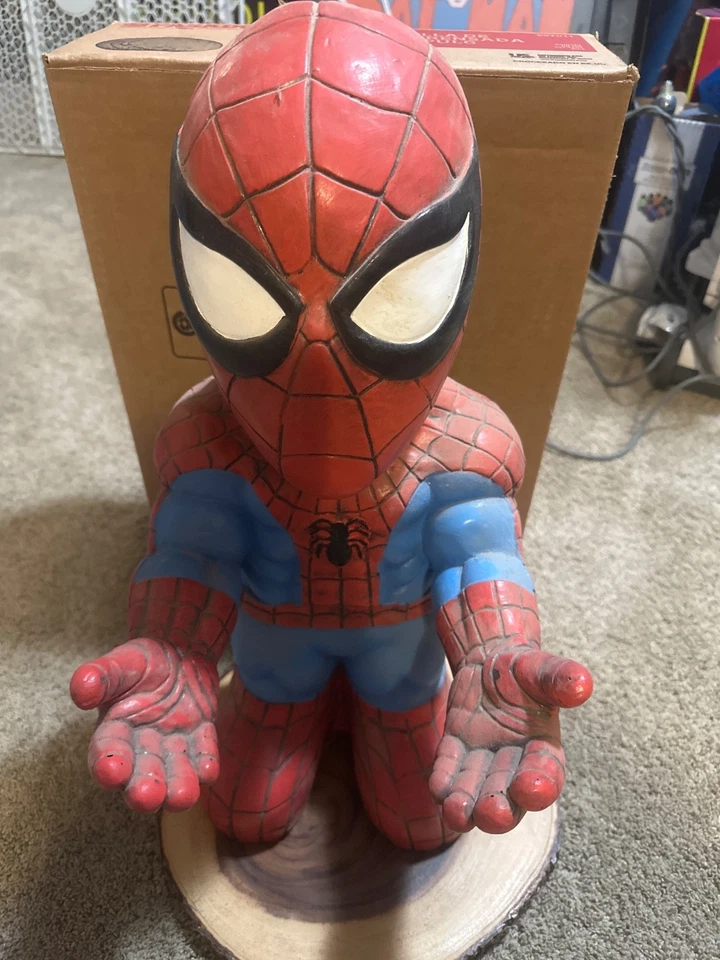 Soporte para cuenco de caramelo Halloween Spiderman 20 pulgadas de alto Foto 4 de 4